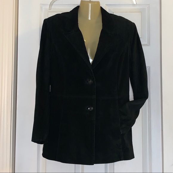 St. John’s Bay WASHABLE SUEDE jacket - Picture 2 of 8